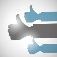 Thumbs Up Like Hands