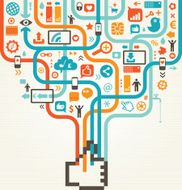 Social Media Like Concept N2