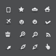 Web icons vector N7