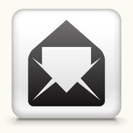 Square Button with Mail