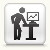 Square Button with Viewing Charts