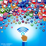 Device with Social network communication design N4