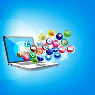 Device with Social network communication design N9