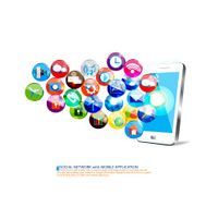 Device with Social network communication design N12