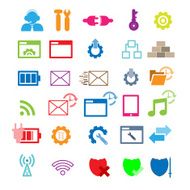 Set of network icons N2