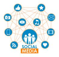 Social media concept N48