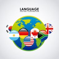 language poster design N10