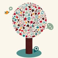 Tree social media