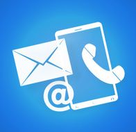 Contact Us Creative Fresh Illustration Design N8