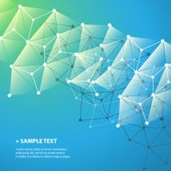 Connections Molecular Global Business Network Design - Abstract Mesh Background N3