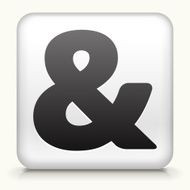 Square Button with &amp; Sign
