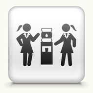 Square Button with Watercooler