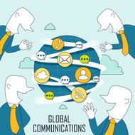 Global Communication Concept N4