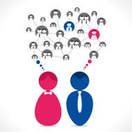 online social media concept N2