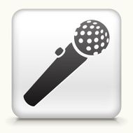 Square Button with Microphone N3