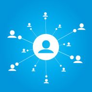 Communication group people