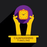 campaining timeline icon