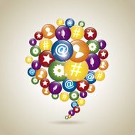 web icons clouds
