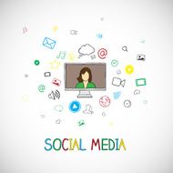 Social Media Illustration N24
