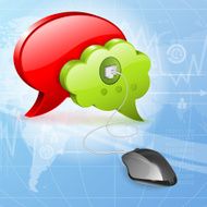 Social media concept N58
