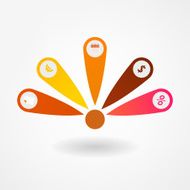 office and business icons N76