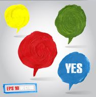 Paint dialogue bubbles
