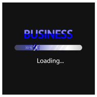 business and money loading background