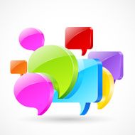 Colorful Chat Bubble