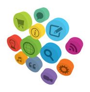 Social 3D Icons