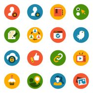 Communications &amp; Social Media Icon Set N2