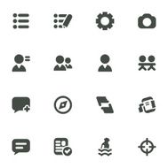 Communication and Media Icons N76