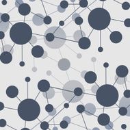 Connections - Colorful Molecular Global Business Network Design N2
