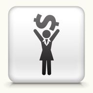 icon with silhouette of a business person N2