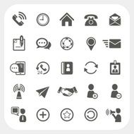 Communication icons set N20