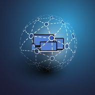 Global or Social Networks - EPS10 Vector for Your Business