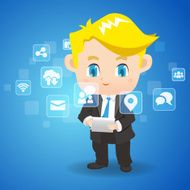 Social media concept N59