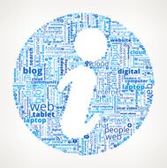 Information on Modern Communication and Technology Word Cloud N2