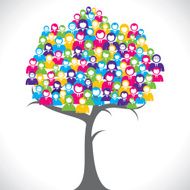 business people tree