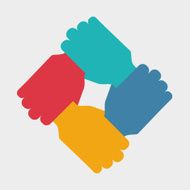 Teamwork design vector illustration N9