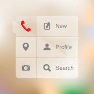 Smart phone application icon set N2