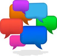 Social Media Communication Dialogue Bubble Balloon