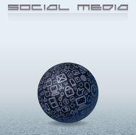 Sphere with icons