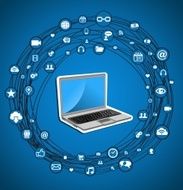 Social media network circle