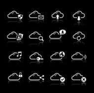 White Icons Set N39