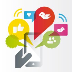 speech bubbles &ndash; social media concept N3