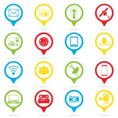 social network and communication symbol