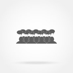 people and clouds thoughts icon N2