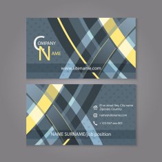 Professional business card template design