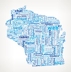 Wisconsin on Modern Communication and Technology Word Cloud