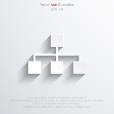 Vector network web icon